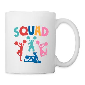Cheer Squad Cheerleader Cheerleading - Mug - white - Right