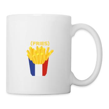 Conversational in French Fries: A Foodie's Tongue - Mug - white - Right