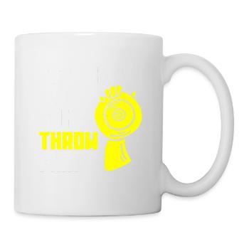 Lancer du disque Athlétisme Lancer du disque - Mug blanc - blanc - Droite
