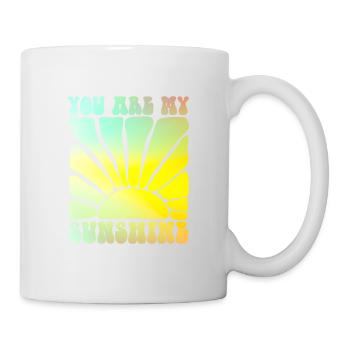 you are my sunshine summer - Tasse - Weiß - Rechts