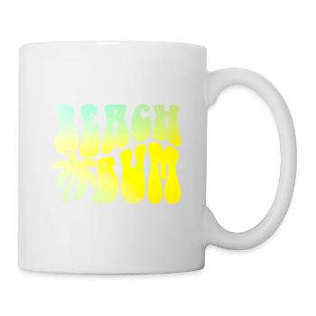 Beach Bum - Tasse - Weiß - Rechts