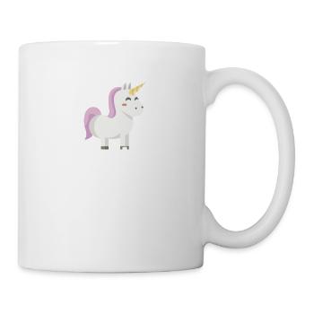 Sei immer du süßes rosa einhorn regenbogen magisch - Tasse - Weiß - Rechts