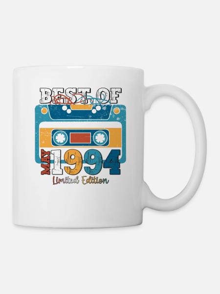 Geburtstag 1994 Mai 1994 Jahrgang 1994 Legende 94 - Tasse - Weiß