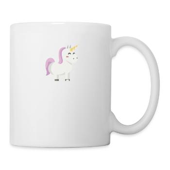 Sei immer du süßes rosa einhorn regenbogen magisch - Tasse - Weiß - Rechts