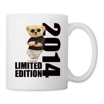Limited Edition 2014 Bär Bären Geburtstag 2014 - Tasse - Weiß - Rechts