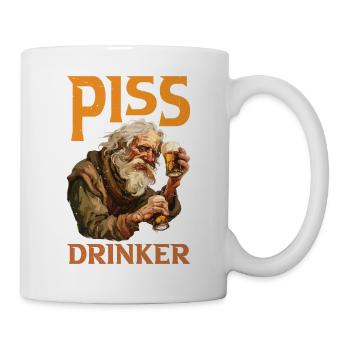Piss Drinker 45 - Tasse - Weiß - Rechts