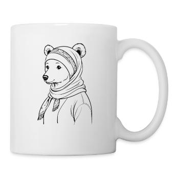 Funny Mama Bear Mother Bear Bear Lover - Mug - white - Right