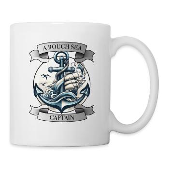 La navigation à l’ancre prépare les marins à l’aventure - Mug blanc - blanc - Droite