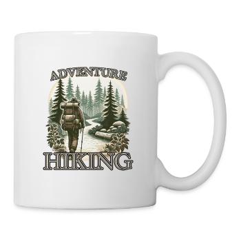 Hiking Mountaineering Adventure - Mug - white - Right