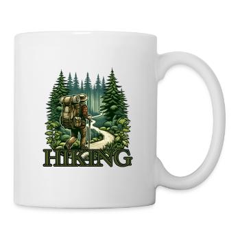 Hiking Adventure Mountaineering - Mug - white - Right