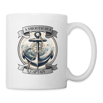 L’ancre et la voile préparent les marins à l’aventure - Mug blanc - blanc - Droite