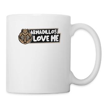 Tatous Love Me Fée Rose Chlamyphoridae - Mug blanc - blanc - Droite