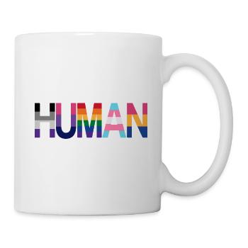 Human Flags - Tasse - Weiß - Rechts