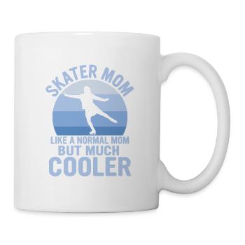 Cooler On Ice: The Skater Mom's Life - Tasse - Weiß - Rechts