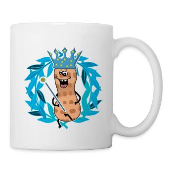 Cacahuètes Royales Cacahuètes Noix Prince Royal - Mug blanc - blanc - Droite