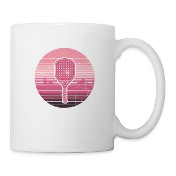 Raquette de pickleball de grand-mère - Mug blanc - blanc - Droite
