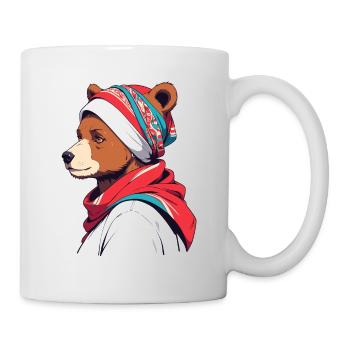 Drôle Maman Ours Mère Ours Ours Amoureux de l’Ours - Mug blanc - blanc - Droite