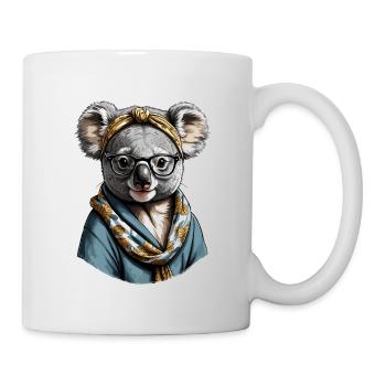 Drôle Koala Maman Mignon Koala Ours Amour - Mug blanc - blanc - Droite
