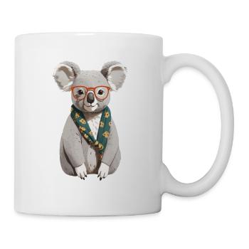 Drôle Koala Maman Mignon Maman Koala Ours - Mug blanc - blanc - Droite