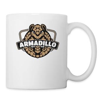 Armadillo Pink Fairy Cingulata Chlamyphoridae - Mug - white - Right