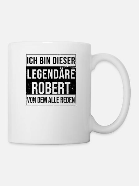 Je suis cette légende pour Robert - Mug blanc - blanc