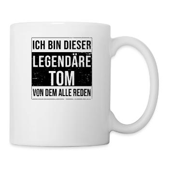 I'm this legendary for Tom - Mug - white - Right