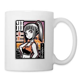 Anime Naughty City Girl - Mug - white - Right