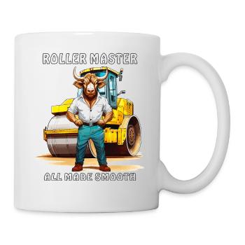 ROLLER MASTER ALL MADE SMOOTH - Tasse - Weiß - Rechts