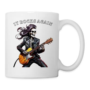MUSIKER IT ROCKS AGAIN - Tasse - Weiß - Rechts