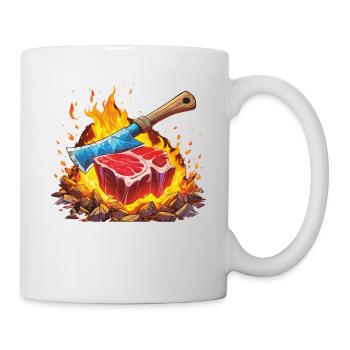 GRILLING STEAK - Mug - white - Right
