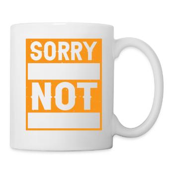 Désolé, je n’écoute pas 36 - Mug blanc - blanc - Droite