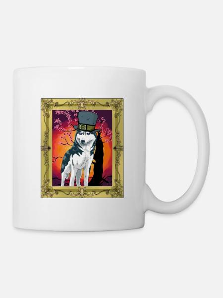 Mittelalter Wehrwolf Werhrwölfe Wolf Wölfe - Tasse - Weiß