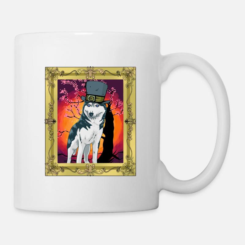 Mittelalter Wehrwolf Werhrwölfe Wolf Wölfe - Tasse - Weiß