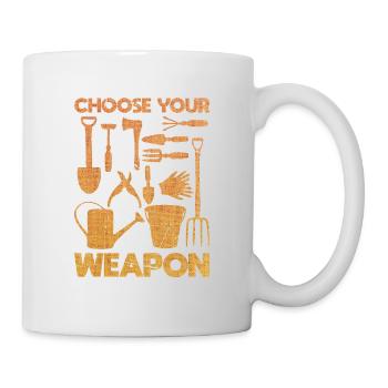 Wählen Sie Ihre Tools - Tasse - Weiß - Rechts