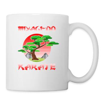 Myagi-do Karate - Tasse - Weiß - Rechts