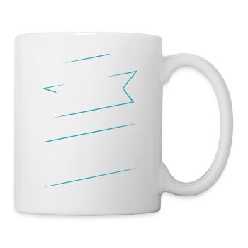 Lustige finanzielle Unabhängigkeit von Dividendeninvestoren - Tasse - Weiß - Rechts