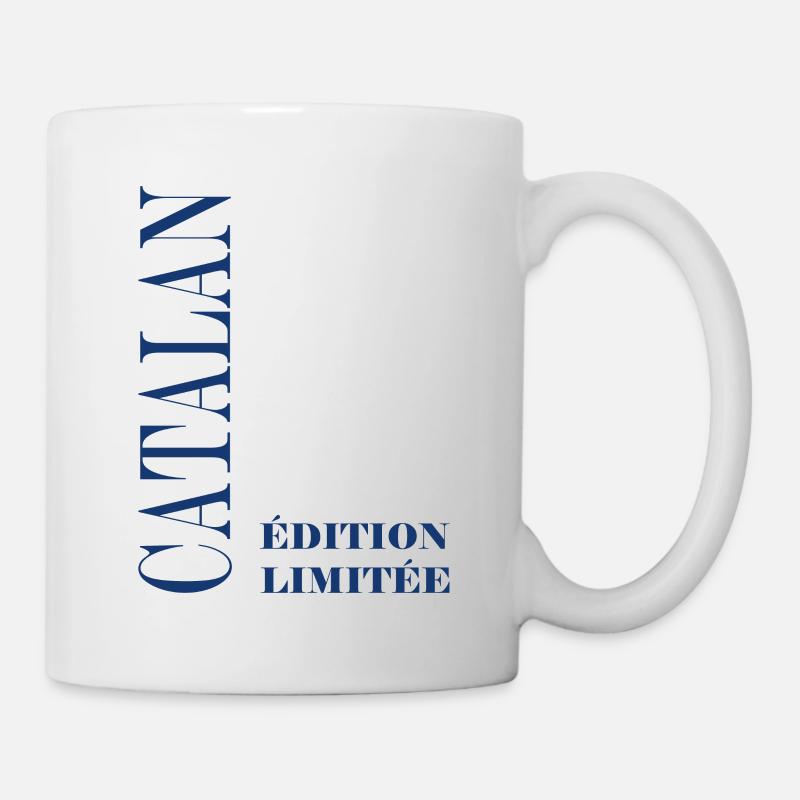 catalan - Mug blanc - blanc