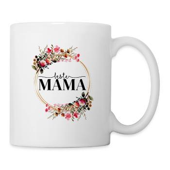 Beste Mama - Tasse - Weiß - Rechts