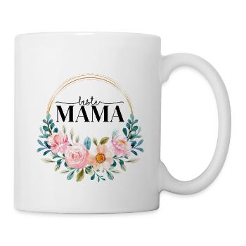 Beste Mama - Tasse - Weiß - Rechts