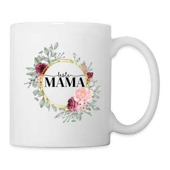 Beste Mama - Tasse - Weiß - Rechts