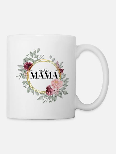 Beste Mama - Tasse - Weiß