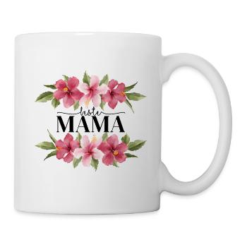 Beste Mama der Welt Geschenk - Tasse - Weiß - Rechts