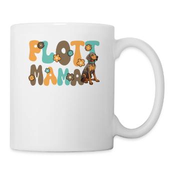 Plott Hound Groovy Plott Maman - Mug blanc - blanc - Droite