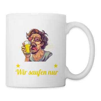 the ugly man marries bachelor party - Mug - white - Right