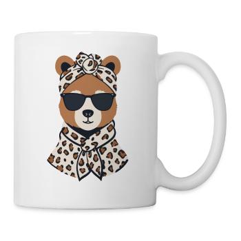 Drôle Maman Ours Mère Ours Ours Amoureux de l’Ours - Mug blanc - blanc - Droite