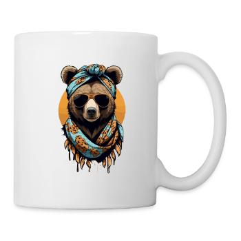 Drôle Maman Ours Mère Ours Ours Amoureux de l’Ours - Mug blanc - blanc - Droite