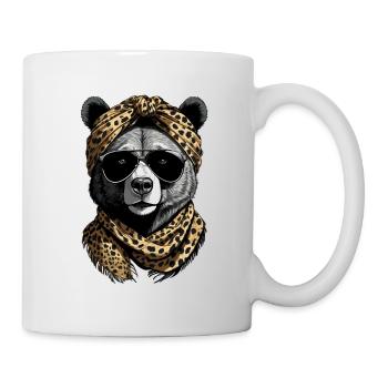 Drôle Maman Ours Mère Ours Pour Les Amoureux Des Ours - Mug blanc - blanc - Droite