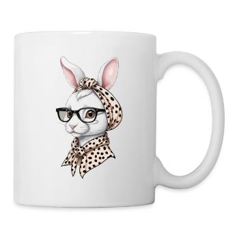Mommy Bunny Cute Bunny Mom Cute Easter Bunny - Mug - white - Right