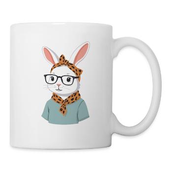 Mommy Bunny Cute Bunny Mom Cute Easter Bunny - Mug - white - Right