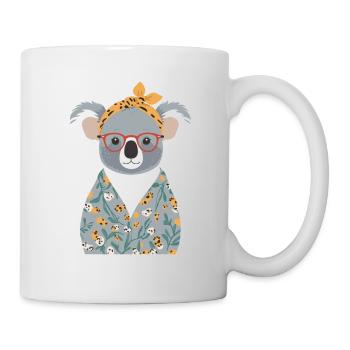 Drôle Koala Maman Mignon Fête des Mères Maman - Mug blanc - blanc - Droite
